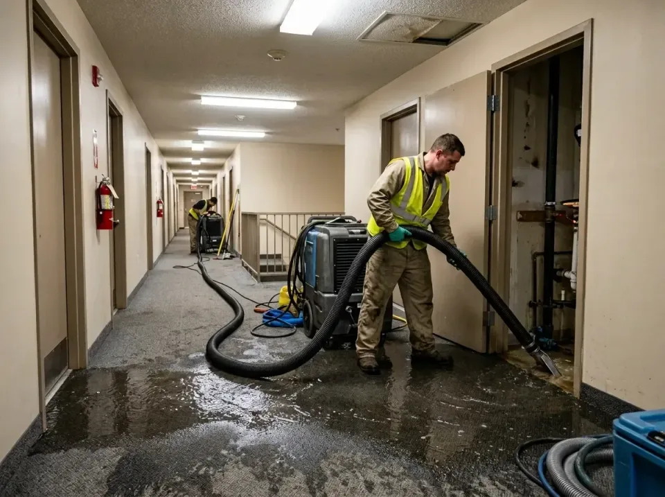 multi-unit-apartment-hallway-f-005 — frequently asked questions, Emergency Burst Pipe Water Extraction & Removal in La Quint…
